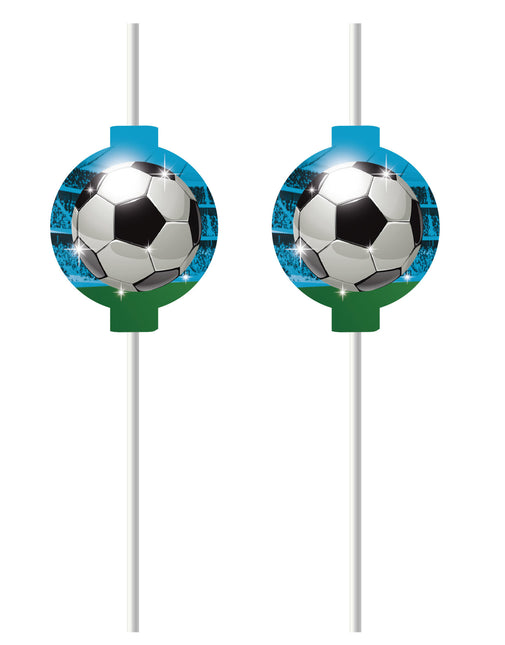 Pailles de football 4pcs