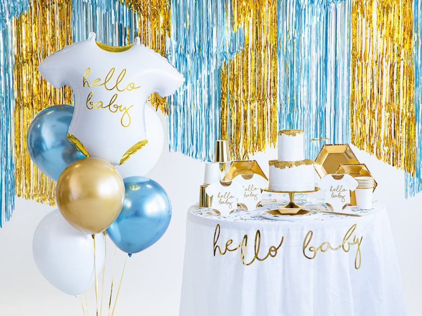 Guirlande de naissance Hello Baby Gold 70cm