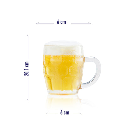 Stein à bière en plastique 350ml