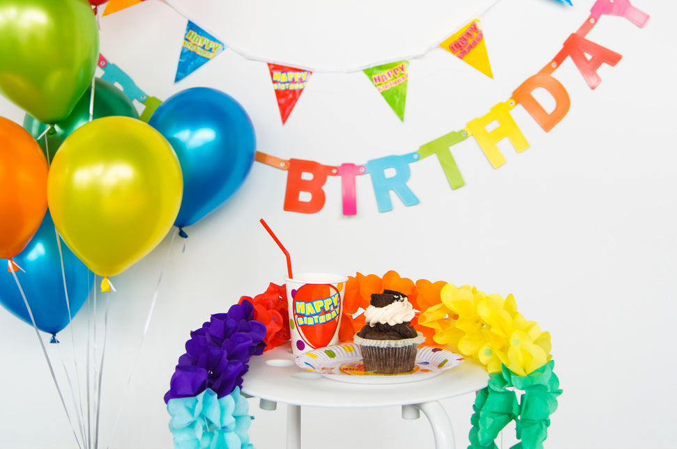 Guirlande de lettres Happy Birthday Party 1.5m