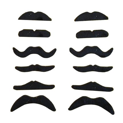 Moustaches 12pcs