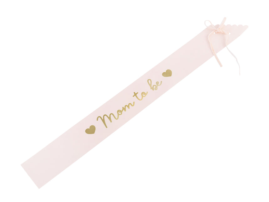 Ceinture rose de la future maman 75cm