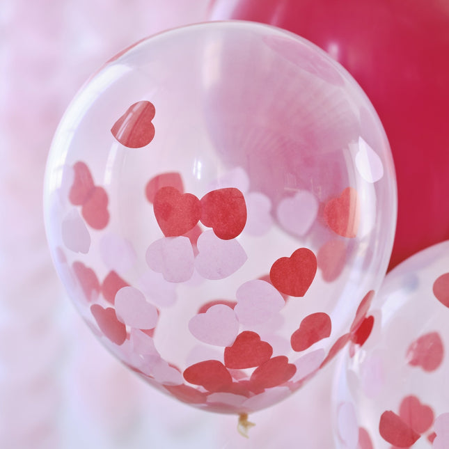 Jeu de ballons Happy Valentine's Day 30cm