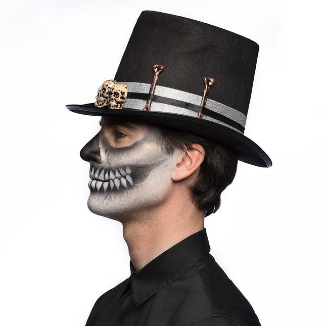 Chapeau d'Halloween Crâne Maître