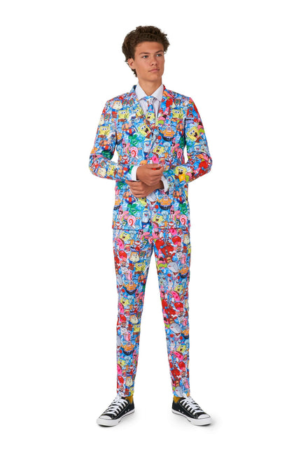 Bob l'éponge Frenzy Suit Boy Teen OppoSuits