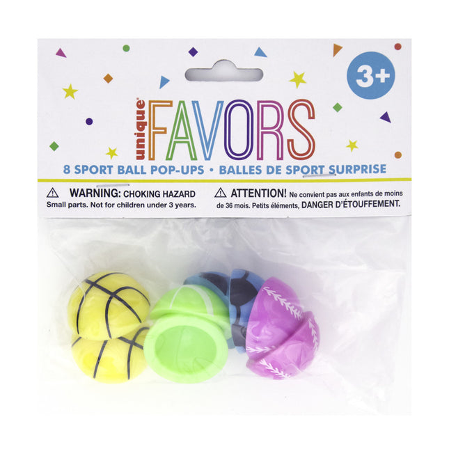 Breakout presents Ballons de sport 3cm 8pcs