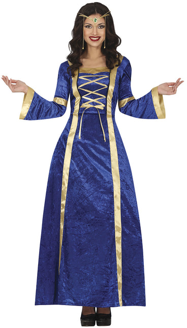 Costume Jonkvrouw Bleu Dames