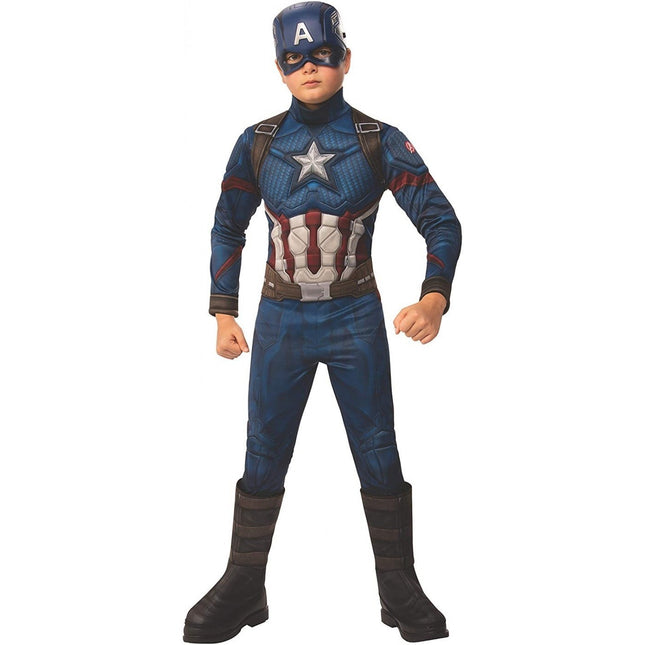 Costume Captain America Enfant Luxe 2/3 ans