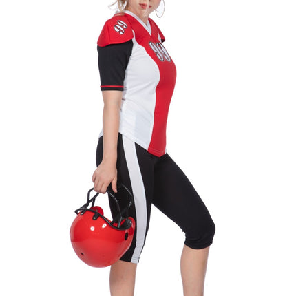 Costume de football américain pour dames