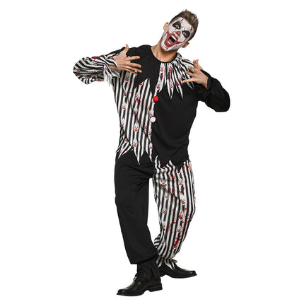 Costume de clown d'Halloween