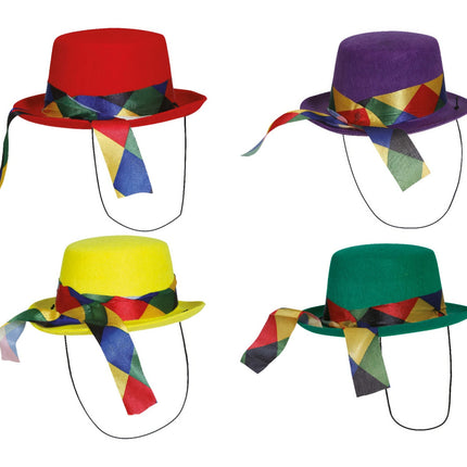 Chapeau de clown coloré Mini