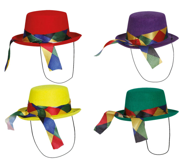 Chapeau de clown coloré Mini