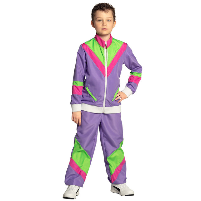 Tracksuit Faulty Child Purple