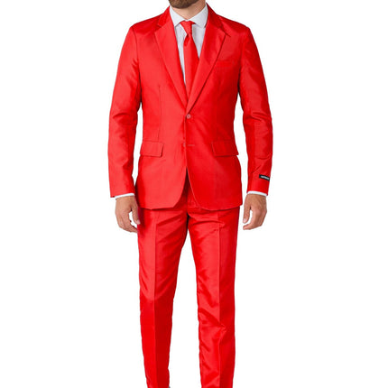 Hommes en costume rouge Suitmeister