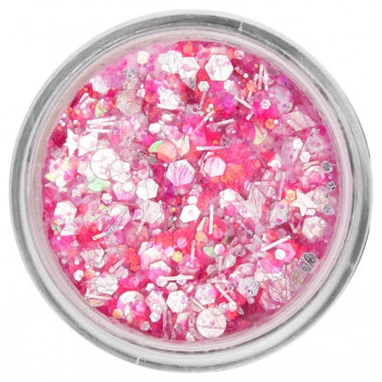 PXP Pressed Chunky Glitter Creme Red Candy 10ml