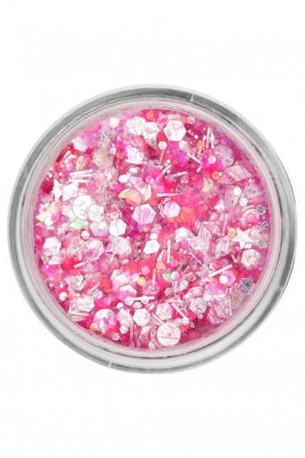 PXP Pressed Chunky Glitter Creme Red Candy 10ml