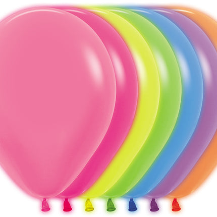 Ballons Neon Mix 30cm 50pcs