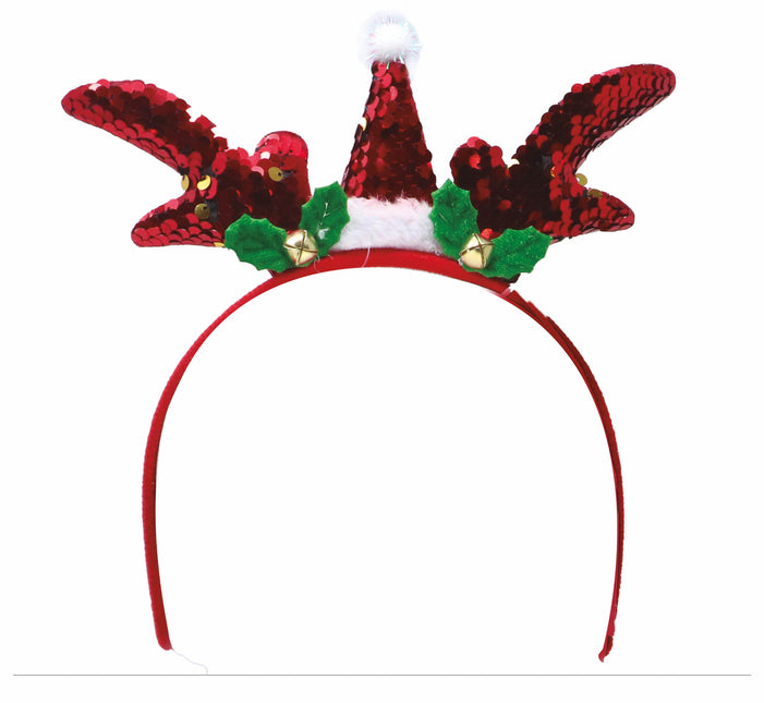 Bandeau de cheveux de Noël Renne Rouge