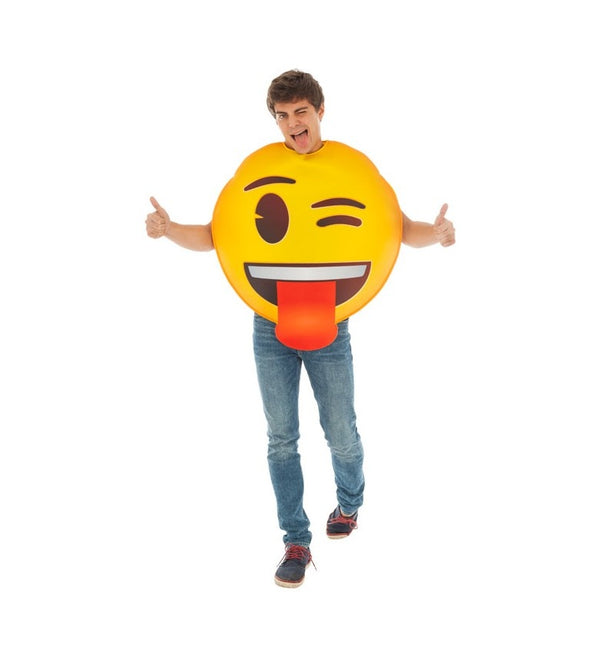 Costume Emoji clin d'œil