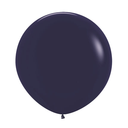 Ballons de baudruche bleu marine 61cm 10pcs