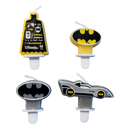 Bougies Batman 4pcs