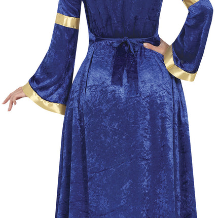 Costume Jonkvrouw Bleu Dames