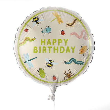 Bon anniversaire Ballon à l'hélium insecte vide 43cm