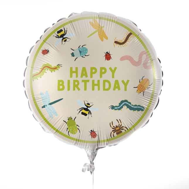 Bon anniversaire Ballon à l'hélium insecte vide 43cm