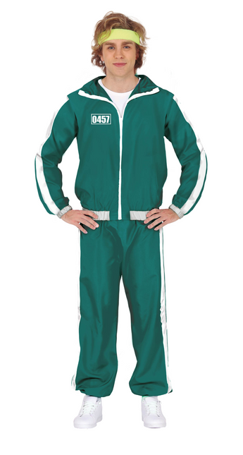 Tracksuit Squid Figures Hommes Vert