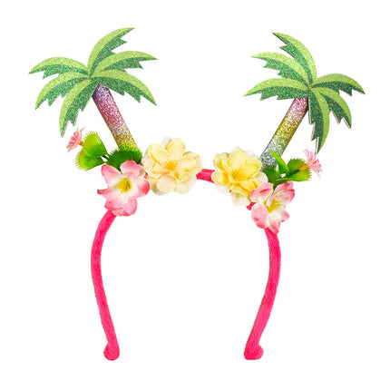 Bandeau à cheveux Hawaii Palmier