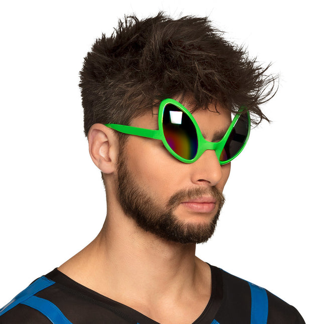 Lunettes de fête Alien