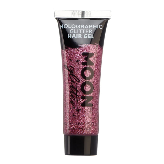 Gel capillaire à paillettes holographiques Moon Glitter Rose Gold 20ml