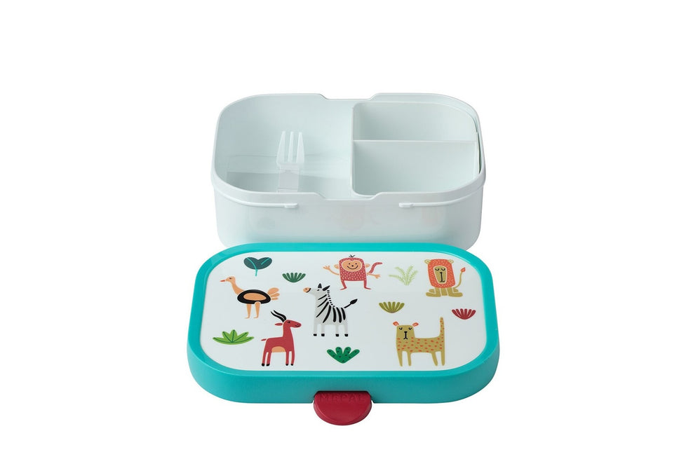 Lunch set Campus School mug+Lunchbox Animal Friends