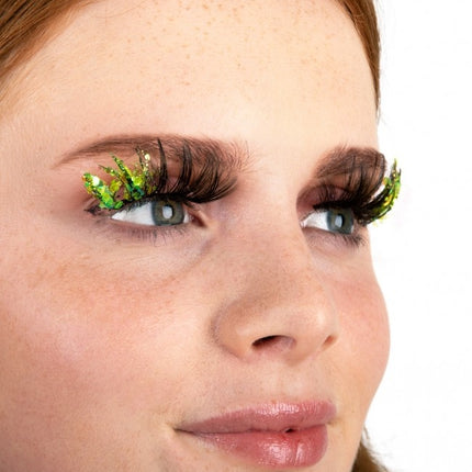 PXP Fake Lashes Glitter UV Lime Barranquilla