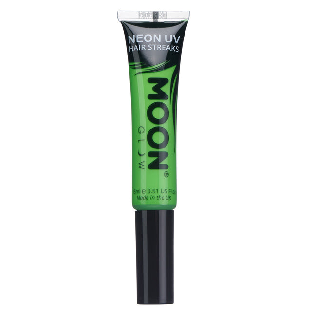 Moon Glow Neon UV Hair Streaks Vert intense 15ml