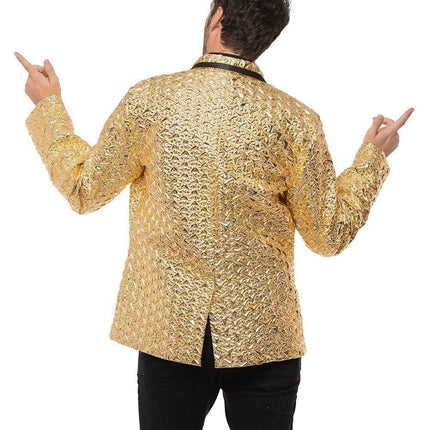 Blazer d'or Hommes