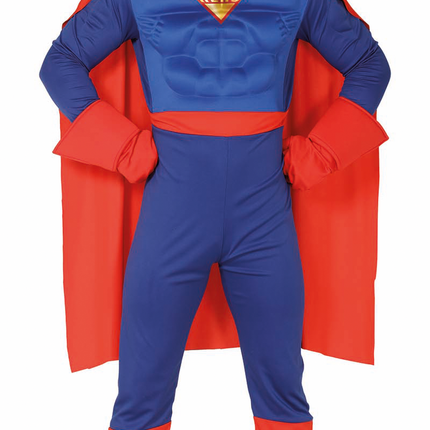 Costume de super-héros Bleu Rouge