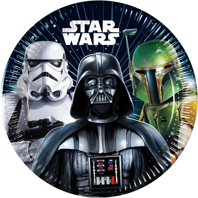 Star Wars Assiettes Galaxie 20cm 8pcs