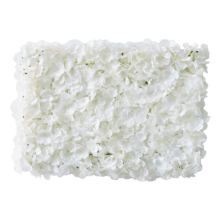 Décoration murale blanche Fleurs 63cm