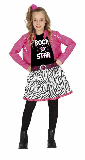 Costume de rockstar fille