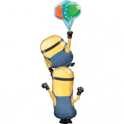 Ballon à hélium Minions XL 1,54 m vide