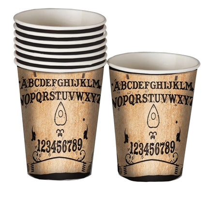 Gobelets Halloween Ouija 200ml 8pcs