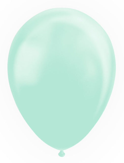 Ballons vert menthe Pastel Macaron 30cm 10pcs