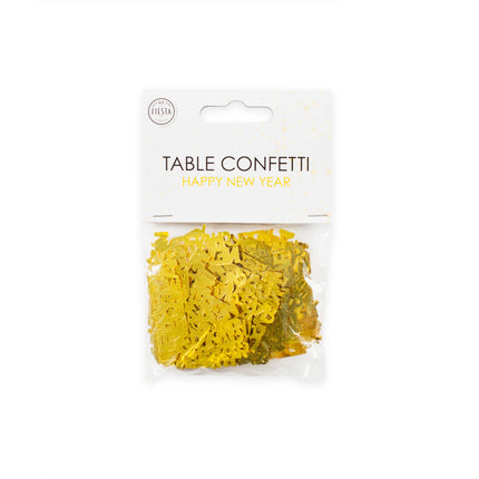 Confetti de table Golden Happy New Year 14g