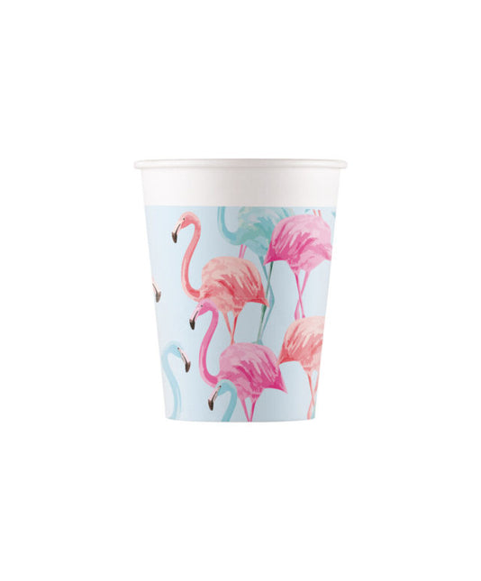 Gobelets Flamingo 8pcs