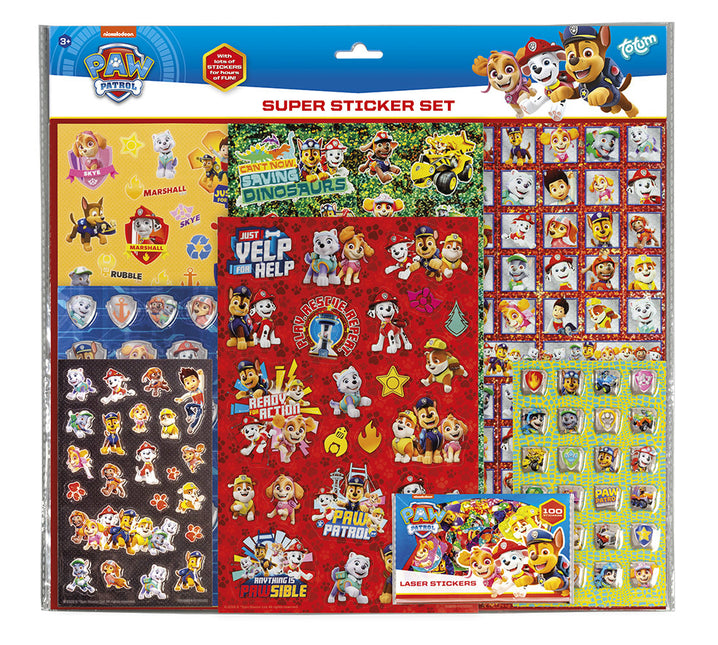 Jeu d'autocollants Paw Patrol Grand