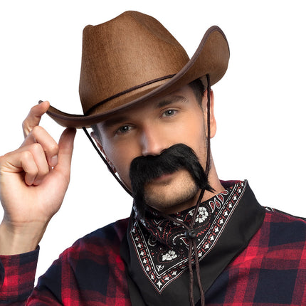 Moustache de cow-boy