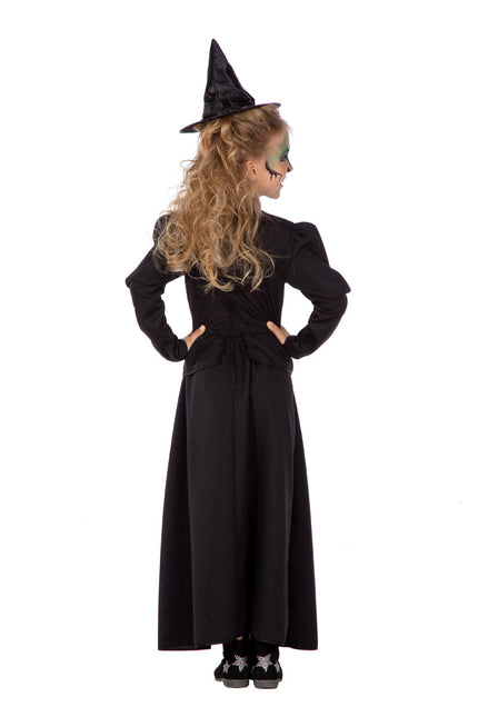 Robe de sorcière fille noire