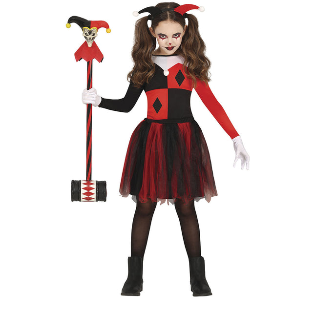 Arlequin Costume d'Halloween Fille