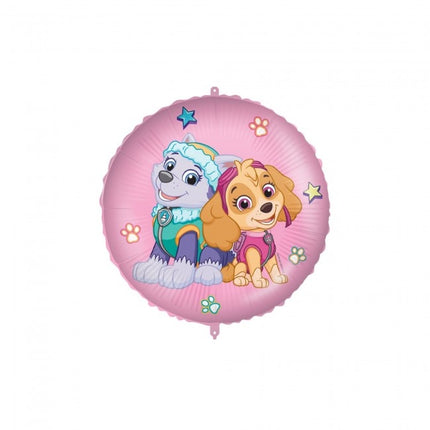 Ballon à l'hélium Paw Patrol Skye & Everest vide 46cm